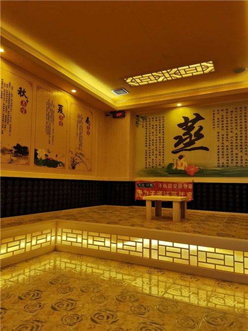 廣州市白云區(qū)12平方美容院商業(yè)汗蒸房裝修竣工