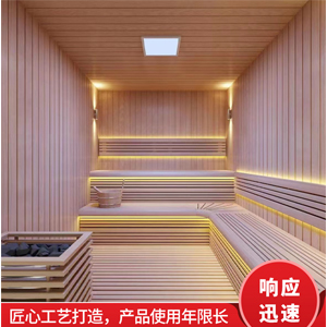 江門家庭桑拿房安裝完成_天道家用汗蒸房廠家