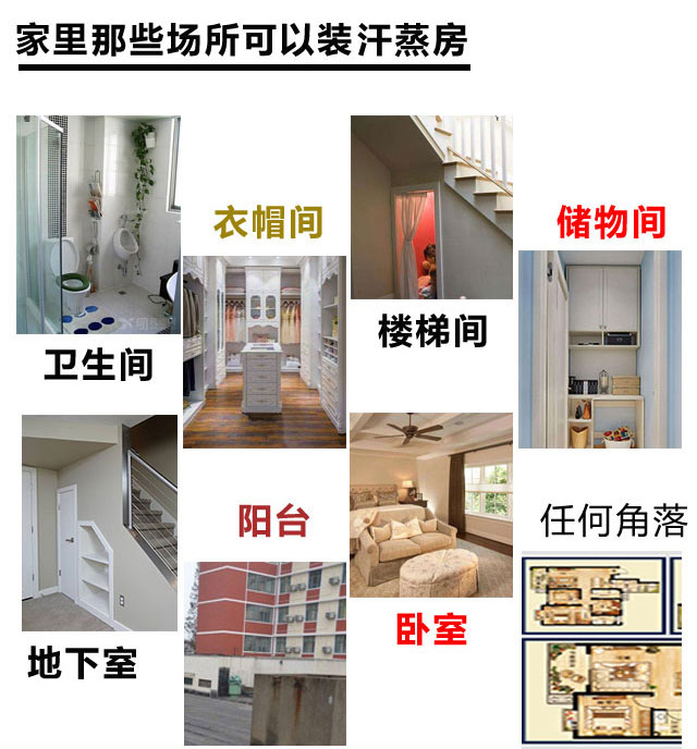  南通家用汗蒸房裝修位置