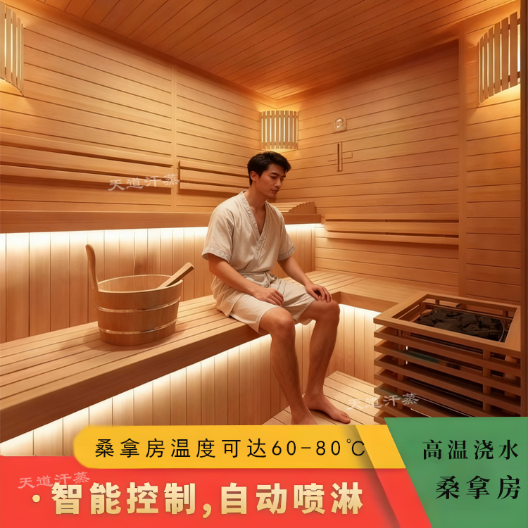 高溫澆水桑拿房